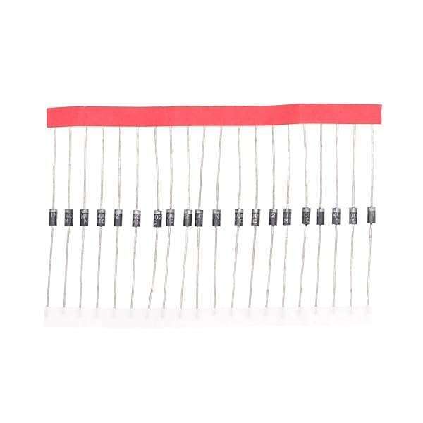 100PCS 1N4002 Rectifier Diodes - 1A 100V DO-41 Axial - High Quality & Reliable Performance