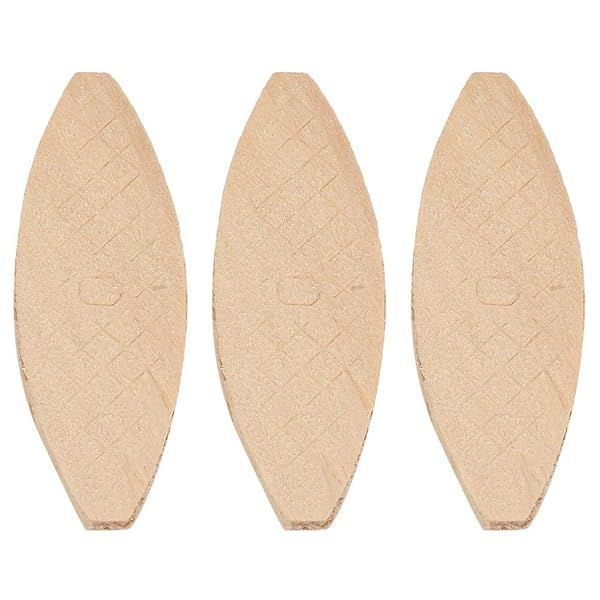 100pcs Wood Joining Biscuits - Essential Joiner Accessories for Perfect Wood Board Docking