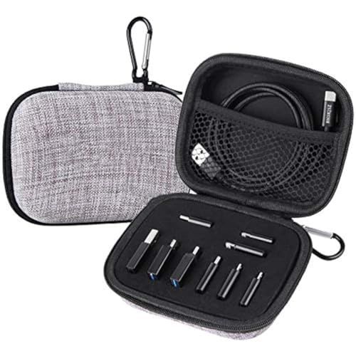 10-Piece Type C Adapter Kit: Travel Case, USB C Cable & Compatibility with Micro-USB/USB - Perfect for On-the-Go Charging!