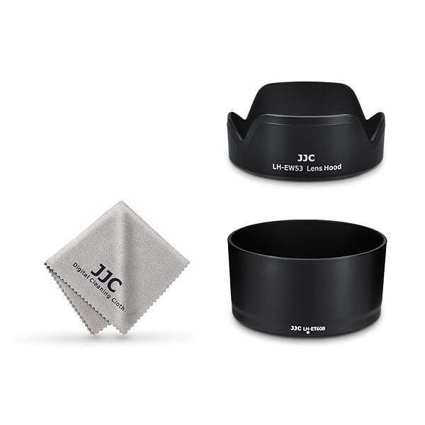 Buy 1+1 Lens Hood for Canon R50 R100 Dual Lens Kit - Replaces ET-60B & EW-53 for RF-S 18-45mm & 55-210mm