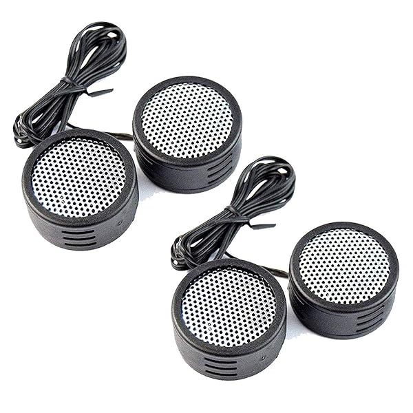 2 Pack 500W High Frequency Car & Truck Stereo Super Tweeters with Built-in Crossover - XTC-3300