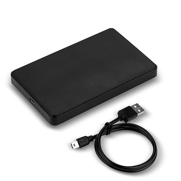 Portable 2.5-Inch IDE Parallel Hard Disk Box for Windows PC & Notebook - High-Speed External Storage (No Screws)