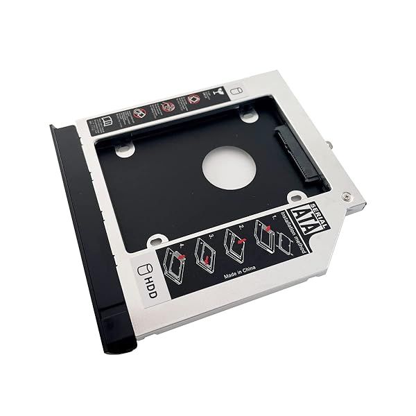 2nd HDD SSD Caddy Tray for Acer Aspire E5-573/574/575 Series with Bezel Faceplate