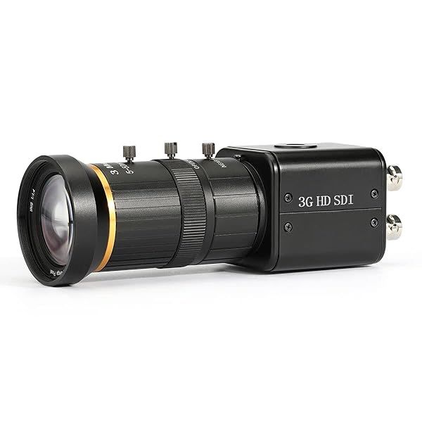 Buy 3G-SDI HD Camera 1080P with 5-50mm Varifocal Lens & Free SDI Cable - High Sensitivity CCTV Security Solution