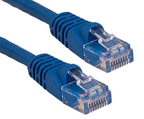 RiteAV 3ft Cat6 Ethernet Cable - Blue | High-Speed Network Connection for Home & Office