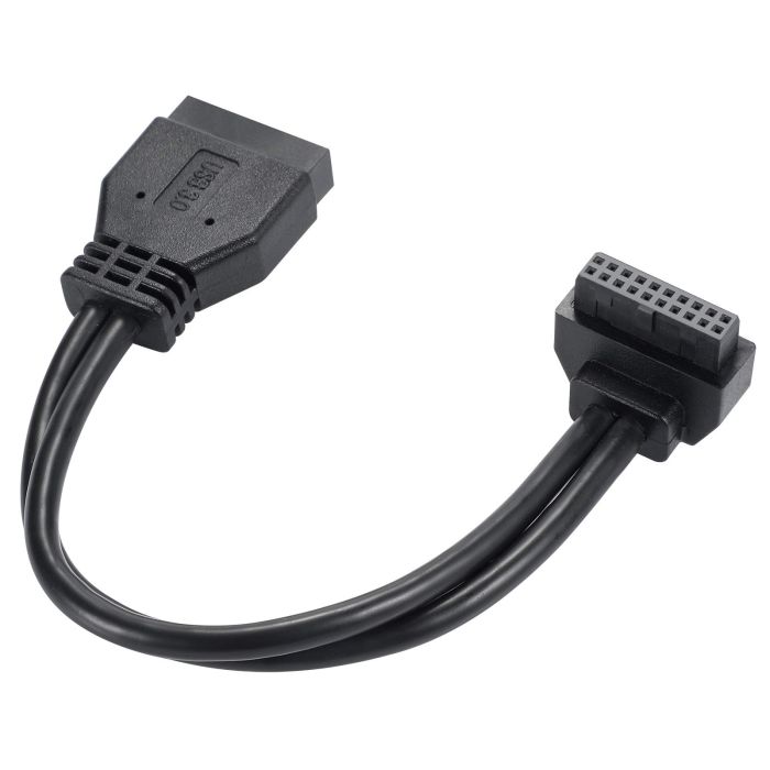 High-Speed MZHOU SATA USB 3.0 Extension Cable 19 Pin Male to Female - Ideal for Motherboard Connections