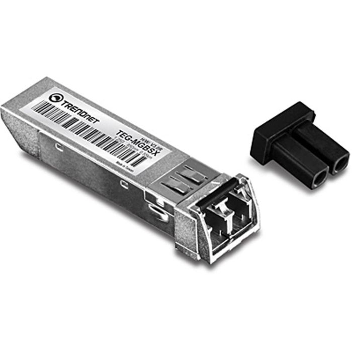 TRENDnet TEG-MGBSX SFP Multi-Mode LC Module - 550m, Hot Pluggable, 1.25 Gbps, Lifetime Warranty