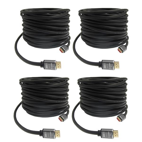 50 ft HDMI Cable High Speed 18Gbps 4K 60Hz Compatible with PS3 PS4 TV Box and More Ideal for Gaming and Streaming