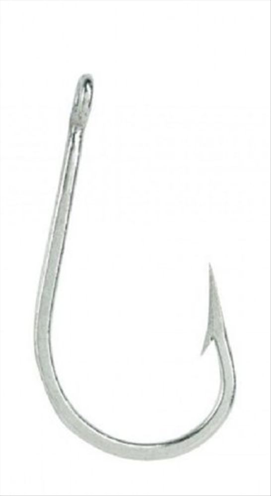 Mustad Southern & Tuna 8/0 Knife Edge Tapered Brazed Ring Hooks - Duratin Coating for Ultimate Durability