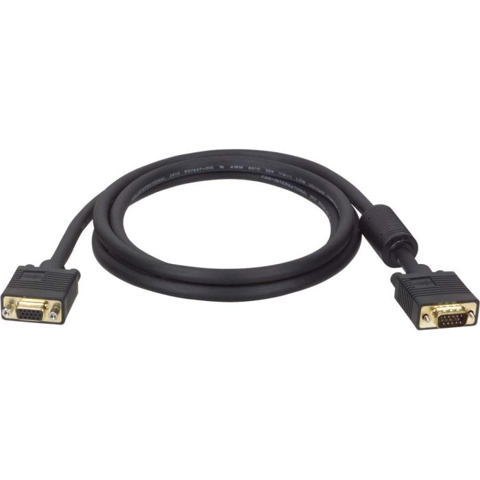 Tripp Lite 50ft VGA Monitor Extension Cable M/F - High Res 2048x1536 (1080p) HD15 RGB Coax for Clear Video Quality