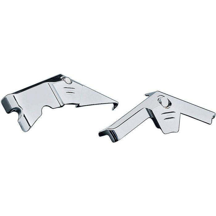 Upgrade Your Harley: Kuryakyn 8140 Cylinder Base Cover Accent for 1984-1999 Evo Big Twins - Chrome & Black