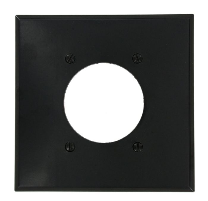 Leviton 80526-BLK EB WP 2G Power Outlet: Durable 2,145 Hole Design for Reliable Power Solutions