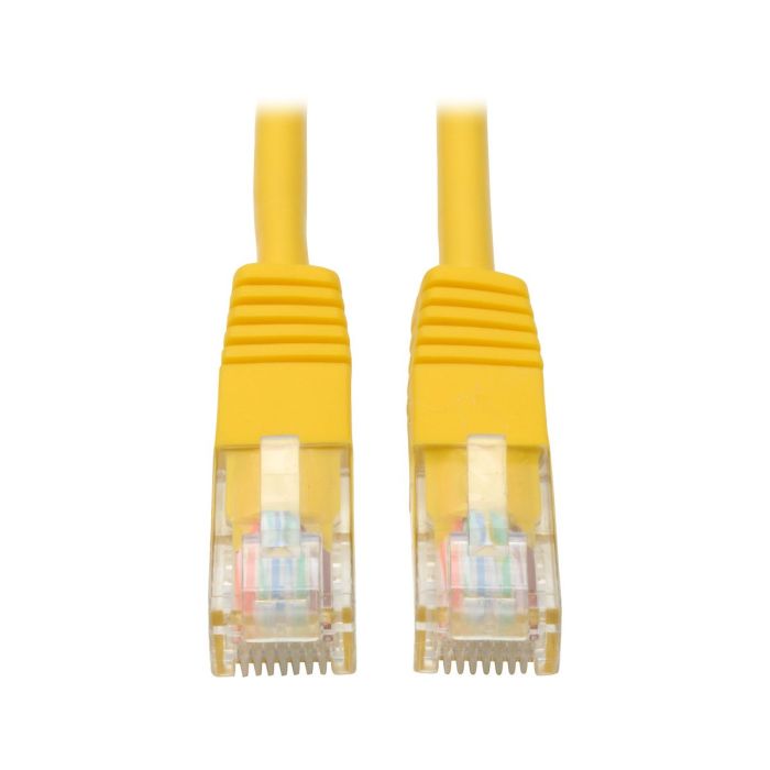 Tripp Lite 10-ft Cat5e 350MHz Yellow Patch Cable (RJ45 M/M) - High-Speed Networking Solution