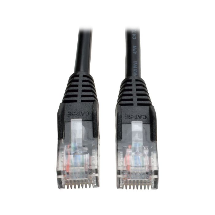 Tripp Lite 30-ft Cat5e 350MHz Snagless Patch Cable (RJ45 M/M) - Black for Fast Networking