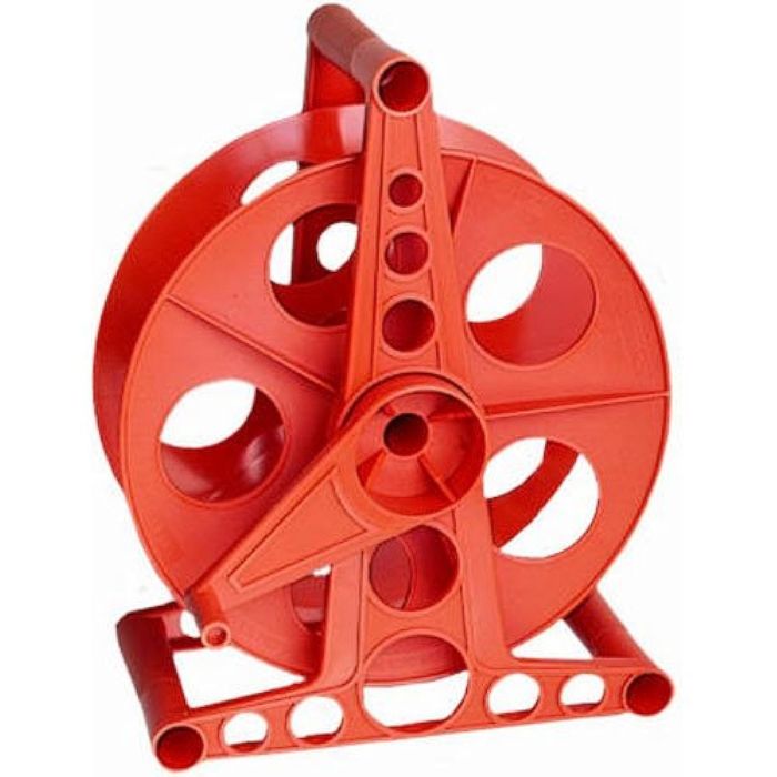 Bayco K-100 Cord Storage Reel with Stand - Durable Orange Cable Organizer for Home & Garage