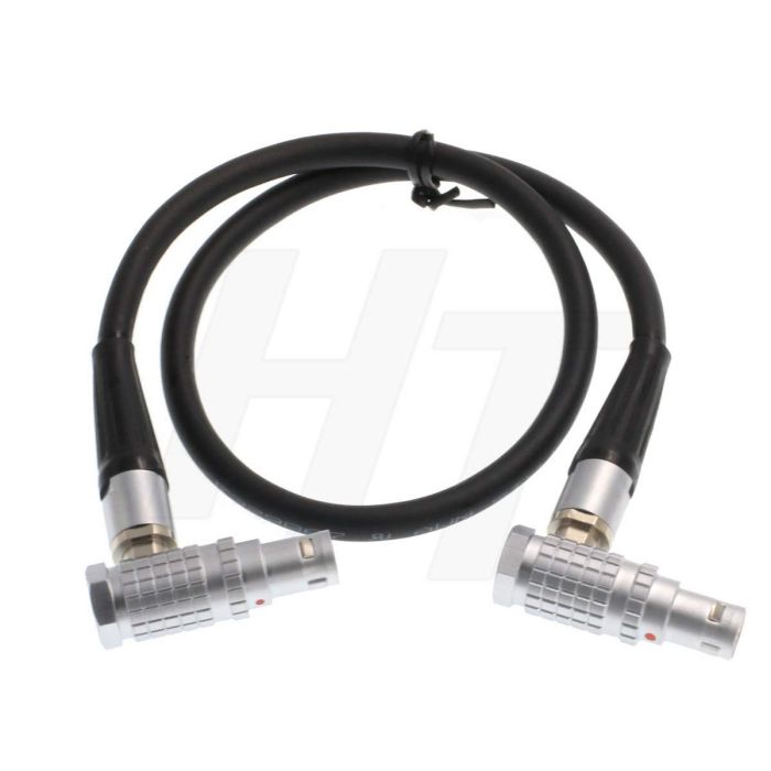 HangTon 16 Pin LCD EVF Cable for RED DSMC2 Epic/Scarlet - 80cm Right Angle for Touchscreen Monitor