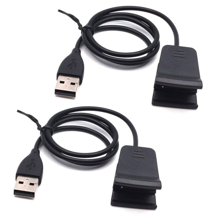 2-Pack Fitbit Alta HR Charger Replacement - USB Charging Cable for Alta Fitness Tracker & Smart Watch