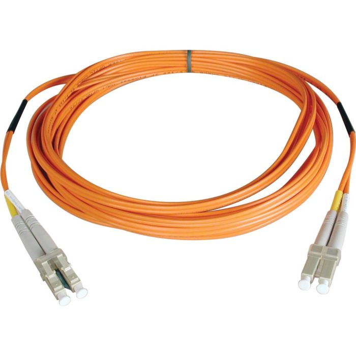 Tripp Lite 15M Duplex Multimode 50/125 Fiber Patch Cable (LC/LC) - High-Speed Connectivity