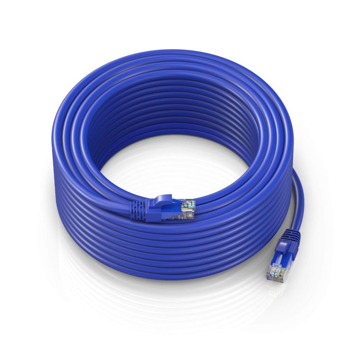 Maximm Cat 6 Ethernet Cable 150 ft - High-Speed 10Gbps LAN & Internet Patch Cable - UTP, 550MHz, Blue