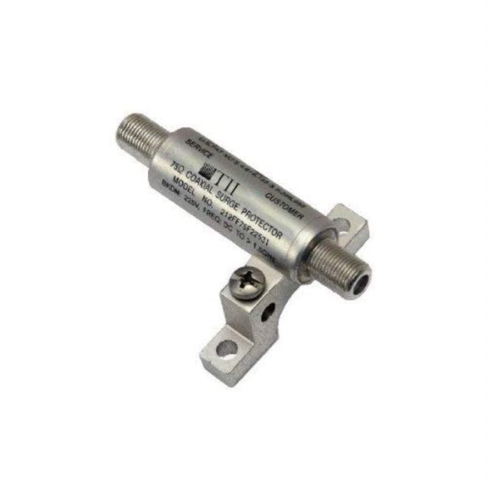 Buy TII 212 Broadband Cable TV & Satellite Lightning Surge Protector - 75 Ohm, 5-1500MHz Modem Protection