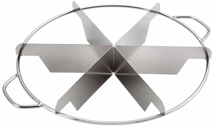 Winco 6-Slice Pie Cutter - Perfect 10-Inch Slicing Tool for Bakeries & Home Use