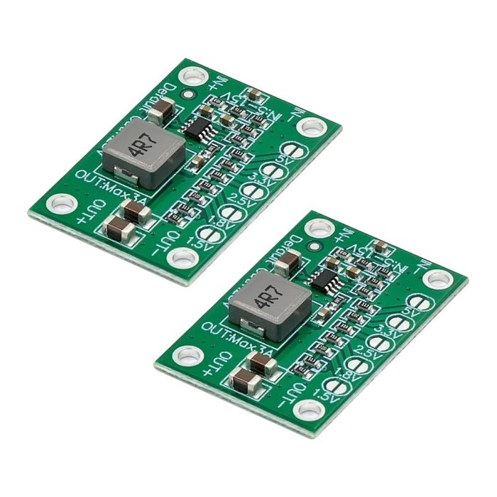 Buy KOOBOOK 2Pcs DC-DC Step Down Power Module 5-16V Adjustable Buck Converter 3A - Perfect for Your Projects!