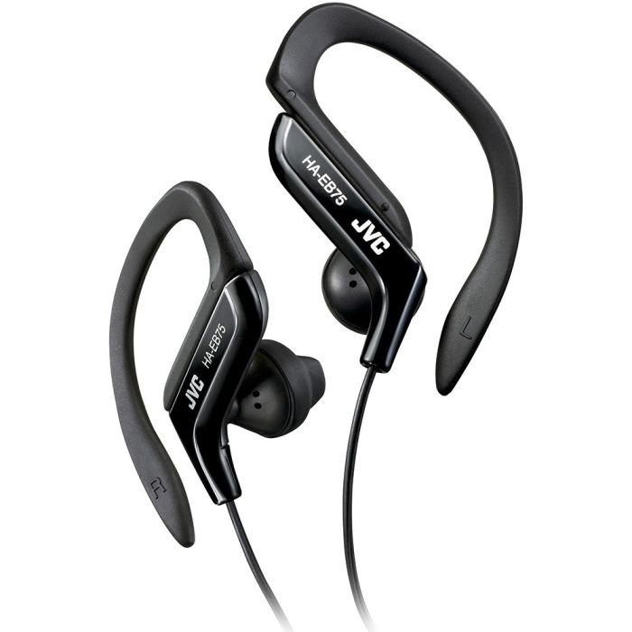 JVC HA-EB75B Sports Clip Headphones Review: Best Black Earbuds for Active Lifestyle