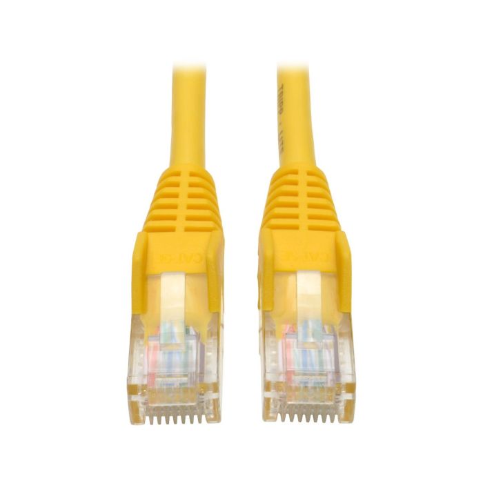 Tripp Lite Cat5e 350MHz Snagless Patch Cable - 3ft Yellow RJ45 M/M for Fast Networking