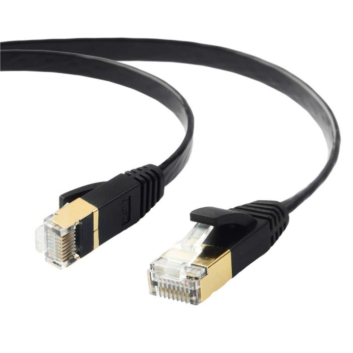 Edimax Pro CAT7 9.84ft Shielded Ethernet Cable - 10Gbps, U/FTP, Oxygen-Free Copper, RJ45 - High-Speed Networking Solution