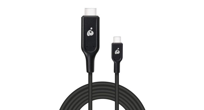 IOGEAR 9Ft USB-C to HDMI Cable - 4K@60Hz, Thunderbolt 3 Compatible - G2LU3CHD03