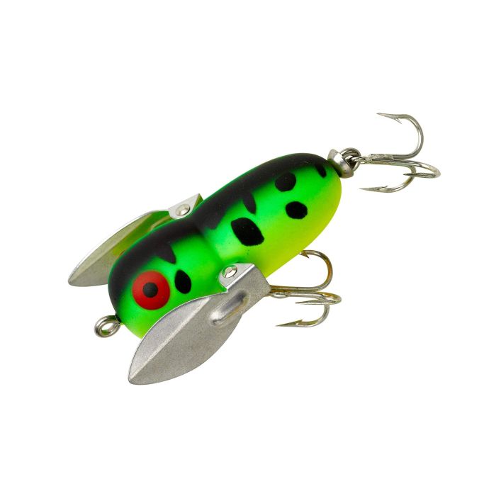 Buy Heddon Crazy Crawler Topwater Lure - Fluorescent Green Crawdad (1/4 oz) for Wild Fishing Action!