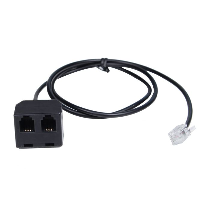 RJ9 Telephone Training Adapter Y Splitter for Cisco, Yealink, Avaya & More - Compatible with IP Phones