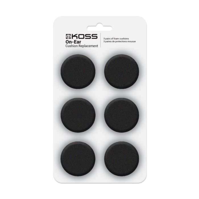Buy Koss Portable Replacement Cushions in Black - Comfortable & Durable Ear Pads for Enhanced Listening Experience