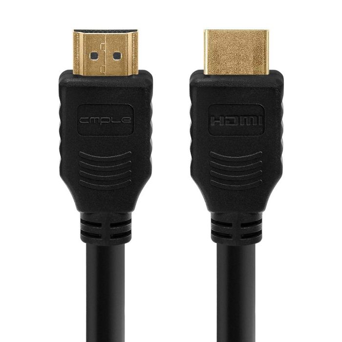 Cmple 15FT HDMI Cable with Ferrite Cores - High Speed 4K 60Hz, 1080p, UHD, 3D, ARC Support - 28 AWG HDMI Cord with Ethernet