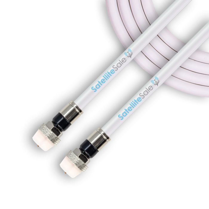 Buy SatelliteSale 200ft RG-6/U Coaxial Cable - Waterproof F-Type Connectors for Indoor/Outdoor Use