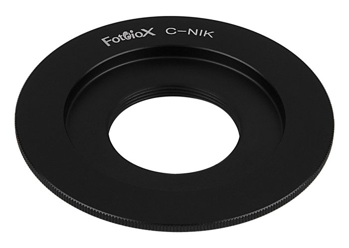 Fotodiox C-Mount to Nikon F-Mount Lens Adapter for CCTV & Cine Lenses - Enhance Your Photography