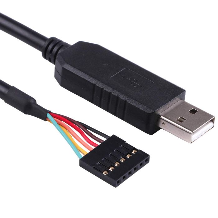 Suamdoen FT232RL USB to Serial TTL Cable 6FT for Galileo Gen2, BeagleBone Black & Minnowboard Max - 3.3V UART Level Converter