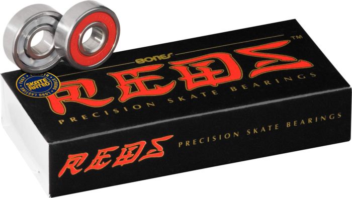 Buy Bones Reds Skate Bearings 8mm - 16 Pack for Smooth Performance & Speed