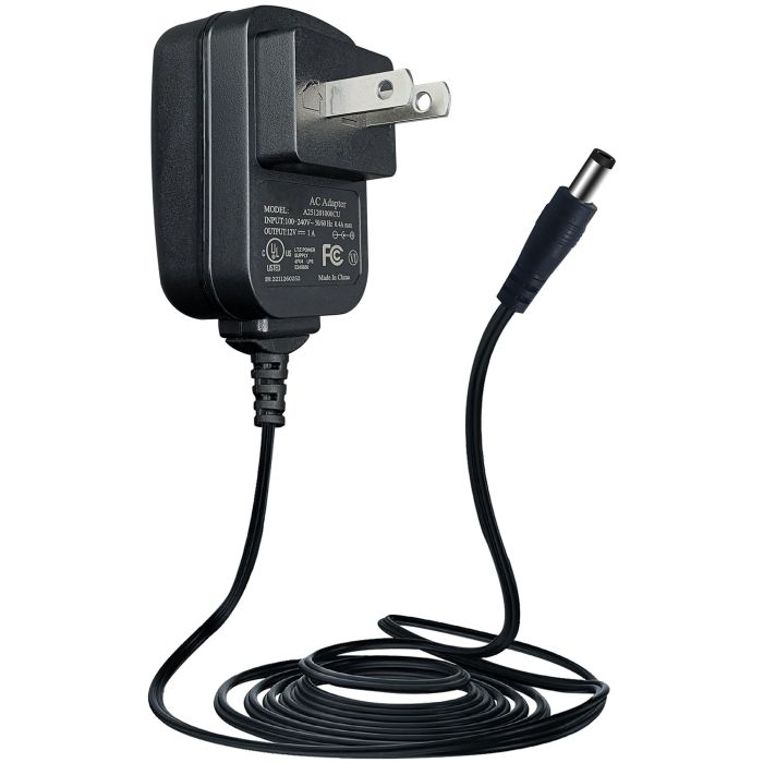ANLINK 12V 1A Power Adapter - UL Listed 5ft Charger for LED Strips, Cameras & More