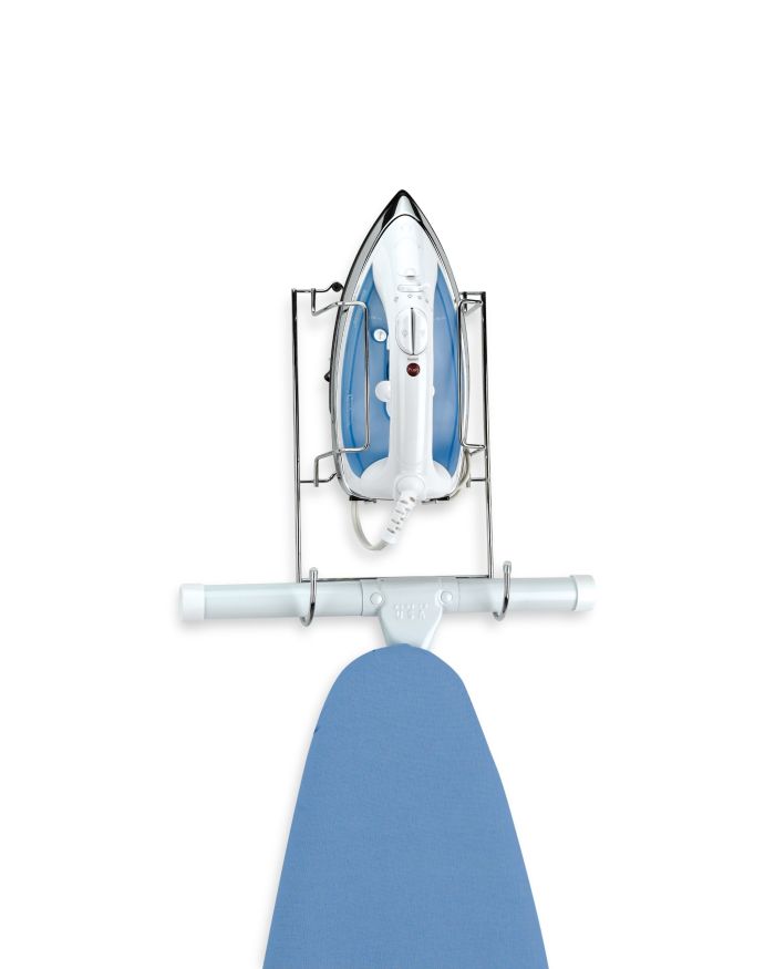 Streamline Your Laundry Room: Wall-Mounted Ironing Board Holder for Better Houseware Storage