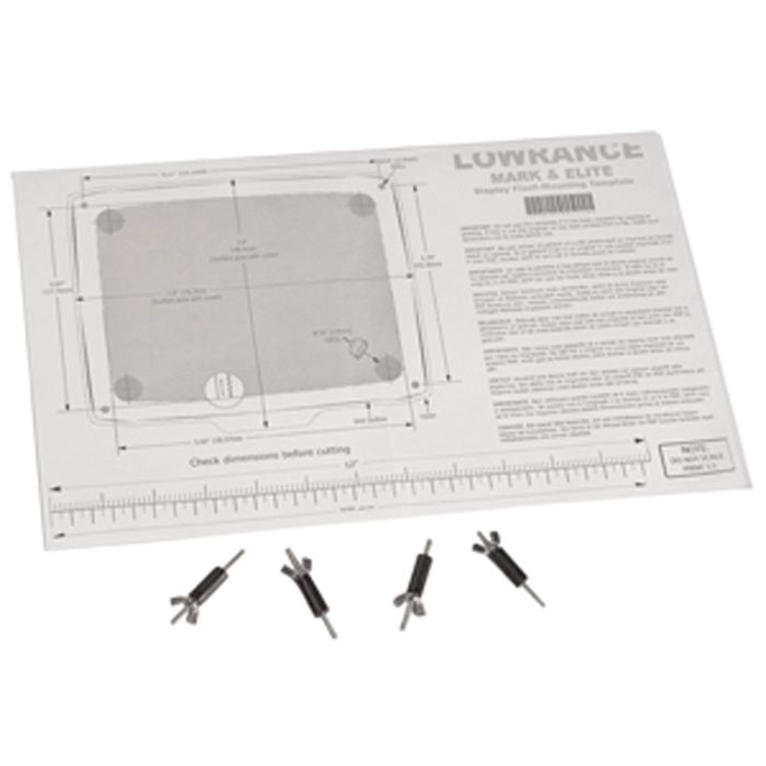 Lowrance FM-ME5 Flush Mount Kit 000-10028-001: Easy Installation & Perfect Fit