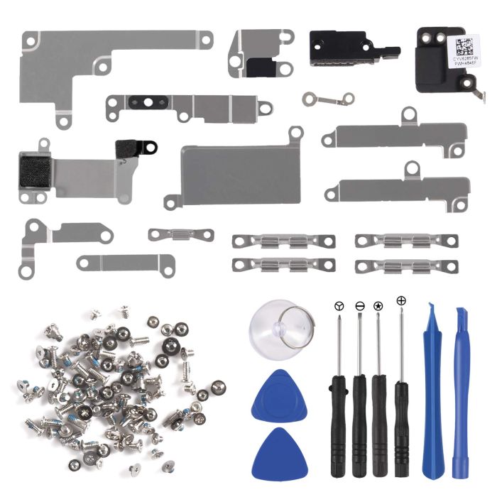 iPhone 8 Plus Inner Parts Replacement Kits: Bracket, Screw Set & Repair Tools Included