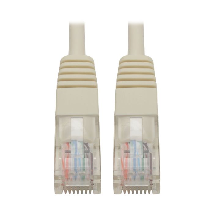 Tripp Lite Cat5e 350MHz 25-ft Molded Patch Cable (RJ45 M/M) - High-Speed White Ethernet Cable