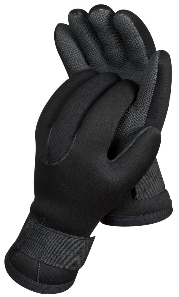 Buy Celsius Deluxe Neoprene Fleece Fishing Gloves - Water Resistant, Large, Black