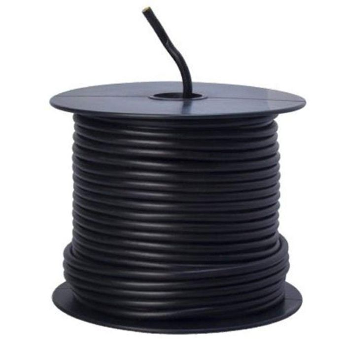 Buy Woods Southwire 55671323 12-Gauge Black Primary Wire - 100ft Bulk Spool for Electrical Projects