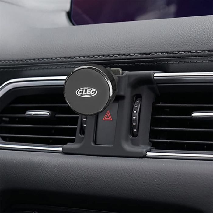 BEERTE Magnetic Phone Holder for Mazda CX-5 (2017-2024) - Adjustable Air Vent & Dashboard Mount for Any Smartphone