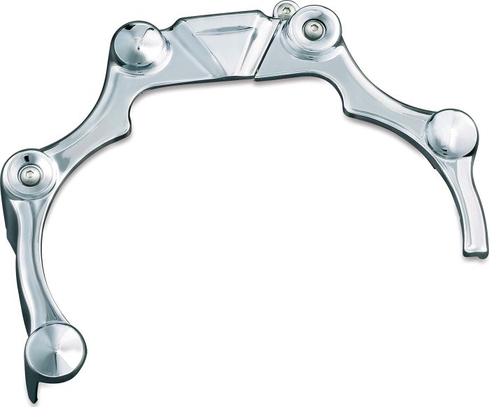 Buy Kuryakyn 7878 Chrome Transmission Shroud for 2007-17 Harley-Davidson Softail Motorcycles