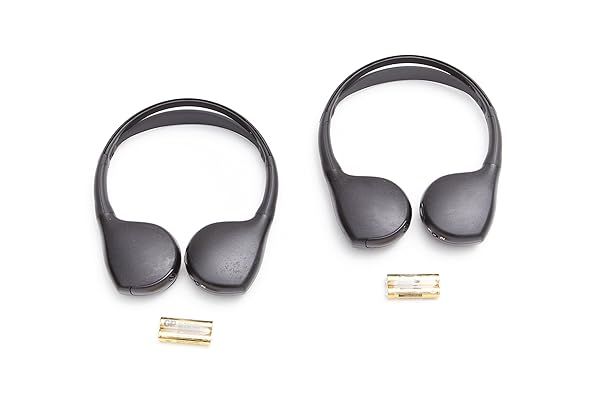 ACDelco Accessories 22863046 Dual Channel Wireless Infrared IR Headphones Set of Two