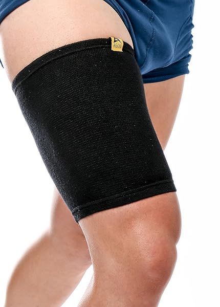 AGON Thigh Compression Sleeve Brace Support for Pain Relief and Recovery in Men and Women Ideal for Active Sports and Hip Injury Large Size