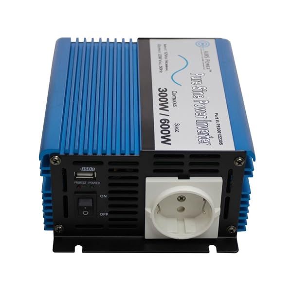 Buy AIMS Power 300W Pure Sine Inverter - 12VDC to 220/230V for Efficient Energy Conversion